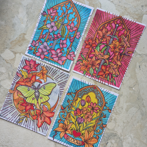 Watercolor Art Stickers