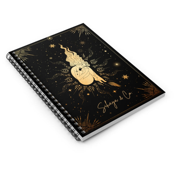 MOON MAIDEN Spiral Notebook