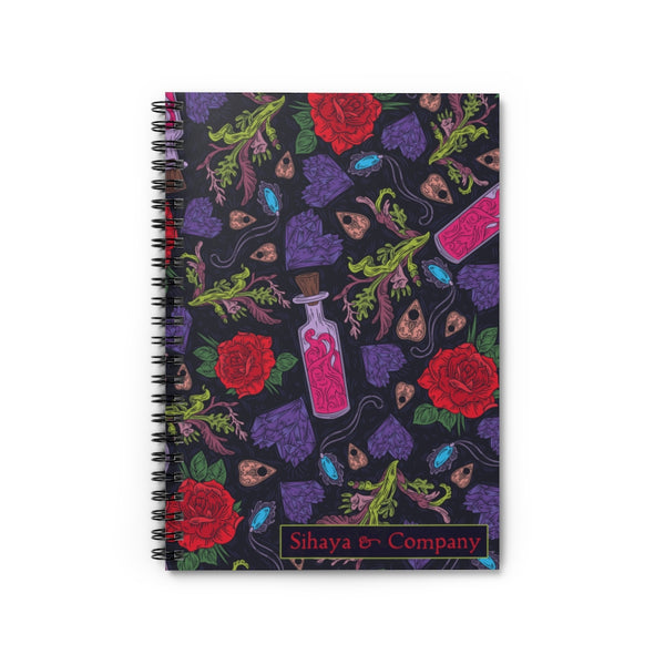 LOVE SPELL Spiral Notebook