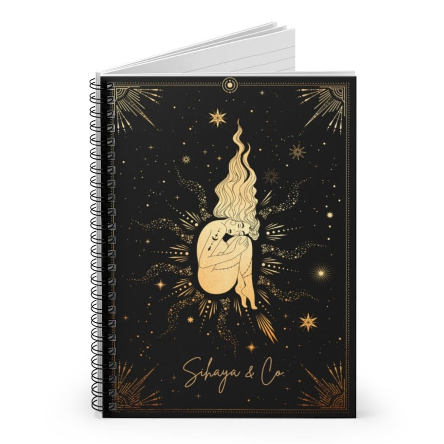 MOON MAIDEN Spiral Notebook