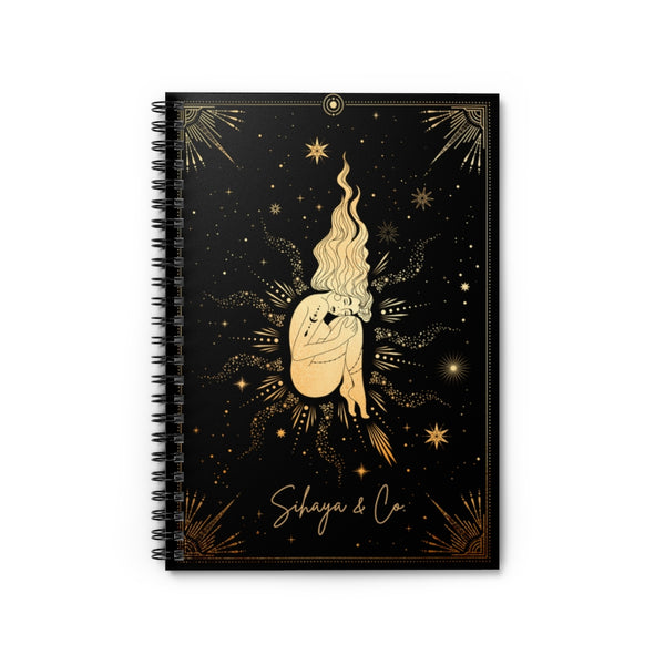 MOON MAIDEN Spiral Notebook