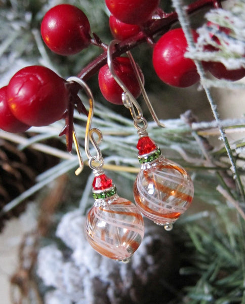 ORNAMENTS Earrings in Candy Swirl