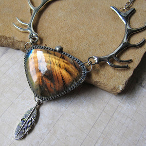 SPIRIT OF THE WEST Labradorite Neckace